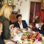 06.10.2019 Ciecierze. Spotkanie Beaty Szydło z rodziną Szczepskich / Jarosław Kubalski / Radio Kielce