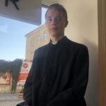 13.10.2019 Sandomierz. „Żywe witryny historii”. Na zdjęciu postać księdza Antoniego Rewery / Grażyna Szlęzak-Wójcik / Radio Kielce