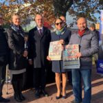 11.10.2019 Kielce. Na zdjęciu: Mieczysław Gójski - zastępca przewodniczącego NSZZ Solidarność Regionu Świętokrzyskiego, Magdalena Fogiel- Litwinek - była prezes świętokrzyskiego Kukiz’15, Piotr Wawrzyk - wiceminister spraw zagranicznych, Marianna Noworycka-Gniatkowska – kielecka radna i Łukasz Matanek / Moniak Miller / Radio Kielce