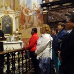 20.10.2019. Święty Krzyż. Wizyta ambasadorów z 20 krajów / Emilia Sitarska / Radio Kielce