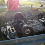 26.10.2019 Magonie. Tragiczny wypadek na drodze wojewódzkiej nr 754 / KPP w Ostrowcu Świętokrzyskim / OSP Bałtów