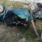 26.10.2019 Magonie. Tragiczny wypadek na drodze wojewódzkiej nr 754 / KPP w Ostrowcu Świętokrzyskim / OSP Bałtów