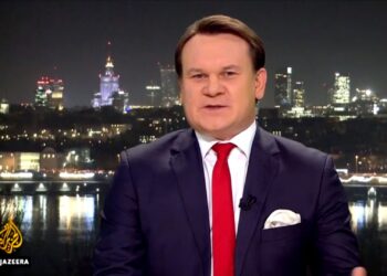 Na zdjęciu: Dominik Tarczyński - poseł PiS / Al Jazeera