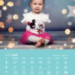 30.11.2019 Jędrzejów. Kalendarz na 2020 rok. Pieniądze z jego sprzedaży przeznaczone będą na rehabilitację Jagody Stradomskiej, która urodziła się bez rąk / mat. prasowe