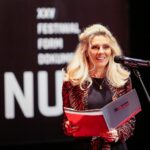 22.11.2019 Kielce. Gala finałowa Festiwalu Form Dokumentalnych NURT. Na zdjęciu Renata Morąg - Radio Kielce / Wiktor Taszłow / Radio Kielce
