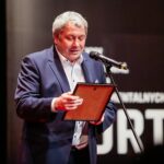 22.11.2019 Kielce. Gala finałowa Festiwalu Form Dokumentalnych NURT. Na zdjęciu Przemysław Predygier - dyrektor TVP3 Kielce / Wiktor Taszłow / Radio Kielce