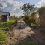 10.11.2019 Kazimierza Wielka. Budowa ścieżki rowerowej / Adam Bodzioch