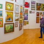 17.11.2019. Busko-Zdrój. Galeria Antresola. 34. edycja Przeglądu Plastyki „Ponidzie” 2019 / Zbigniew Witaszek / Facebook