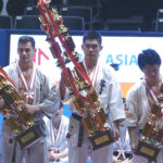 Na zdjęciu (z lewej): Maciej Mazur / Bielański Klub Karate Kyokushin/Facebook