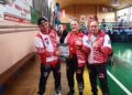 Maja Świercz (w środku) zdobyła złoty medal IX Pucharu Polski Kadetek w Boksie / arch. prywatne