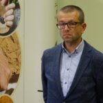 04.11.2019 Ostrowiec Świętokrzyski. Na zdjęciu Andrzej Przychodni - dyrektor Muzeum Historyczno-Archeologicznego w Ostrowcu Świętokrzyskim / Emilia Sitarska / Radio Kielce