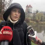 10.11.2019 Sandomierz. Rejs Niepodległości. Na zdjęciu: Anna Korona - uczestniczka rejsu / Grażyna-Szlęzak-Wójcik / Radio Kielce