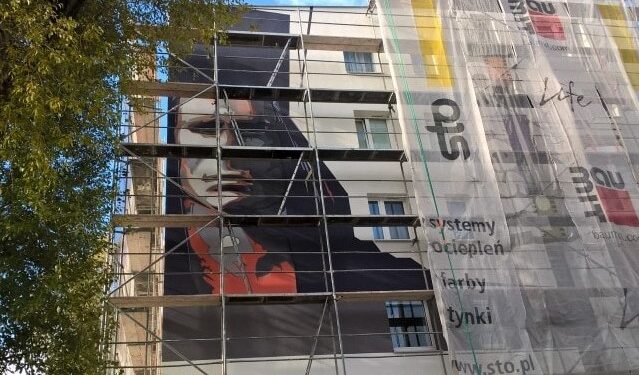 12.11.2019. Częstochowa. Mural poświęcony Markowi Perepeczce / Izabela Czerczer / Radio Katowice