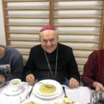 17.11.2019 Sandomierz. Inauguracja Światowego Tygodnia Ubogich. Na zdjęciu (w środku): biskup senior Edward Frankowski / Grażyna Szlęzak-Wójcik / Radio Kielce