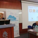 19.11.2019. Kielce. Spotkanie „Czyste powietrze” w Świętokrzyskim Centrum Onkologii. Mówi: Renata Ciesielska - WFOŚiGW / Iwona Murawska / Radio Kielce