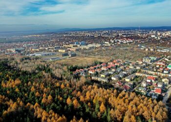 17.11.2019 Kielce. Widok na miasto / Jarosław Kubalski / Radio Kielce