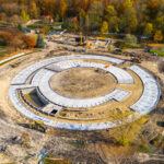 10.11.2019 Busko-Zdrój. Budowa kompleksu uzdrowiskowego w nowym Parku Zdrojowym / Sylwester Przanowski