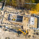 10.11.2019 Busko-Zdrój. Budowa kompleksu uzdrowiskowego w nowym Parku Zdrojowym / Sylwester Przanowski