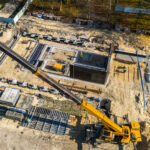 10.11.2019 Busko-Zdrój. Budowa kompleksu uzdrowiskowego w nowym Parku Zdrojowym / Sylwester Przanowski