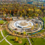 10.11.2019 Busko-Zdrój. Budowa kompleksu uzdrowiskowego w nowym Parku Zdrojowym / Sylwester Przanowski