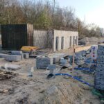 10.11.2019 Busko-Zdrój. Budowa kompleksu uzdrowiskowego w nowym Parku Zdrojowym / Marta Gajda