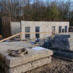 10.11.2019 Busko-Zdrój. Budowa kompleksu uzdrowiskowego w nowym Parku Zdrojowym / Marta Gajda