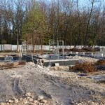 10.11.2019 Busko-Zdrój. Budowa kompleksu uzdrowiskowego w nowym Parku Zdrojowym / Marta Gajda