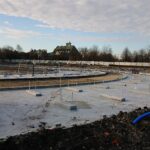 10.11.2019 Busko-Zdrój. Budowa kompleksu uzdrowiskowego w nowym Parku Zdrojowym / Marta Gajda