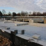 10.11.2019 Busko-Zdrój. Budowa kompleksu uzdrowiskowego w nowym Parku Zdrojowym / Marta Gajda