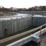 10.11.2019 Busko-Zdrój. Budowa kompleksu uzdrowiskowego w nowym Parku Zdrojowym / Marta Gajda