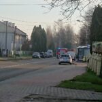 28.11.2019 Starachowice. Alarm bombowy w okolicach Prokuratury Rejonowej w Starachowicach / Anna Głąb / Radio Kielce