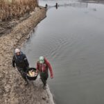 10.11.2019. Fałków. Odłów karpia / Magda Galas-Klusek / Radio Kielce