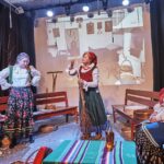 15.11.2019. Końskie. Widowisko "Darcie pierza” / Magdalena Galas-Klusek / Radio Kielce