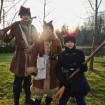 30.11.2019 Maleniec. Wprowadzenie w ruch wielkiego drewnianego koła wodnego / Magdalena Galas-Klusek / Radio Kielce