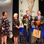 22.11.2019. Jędrzejów. Gala wręczenia "Złotych Gryfów" / Ewa Pociejowska-Gawęda / Radio Kielce