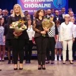 23.11.2019 Jędrzejów. VIII Jędrzejowskie Spotkania Chóralne. Na zdjęciu od lewej: Magdalena Wilczyńska i Małgorzata Banasińska- Barszcz / Ewa Pociejowska-Gawęda / Radio Kielce