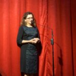 06.11.2019 Kałków-Godów. X Spotkania Teatralne Osób Niepełnosprawnych. Na zdjęciu: wojewoda Agata Wojtyszek / Michał Kita / Radio Kielce