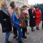 14.11.2019. Zagnańsk. Aktywna sygnalizacja na przejściu dla pieszych / Wiktor Dziarmaga / Radio Kielce