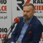 24.11.2019 Kielce. Studio Polityczne. Na zdjęciu: Artur Pejas – SLD / Aneta Cielibała-Gil / Radio Kielce