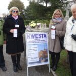 01.11.2019. Jędrzejów. Kwesta na Cmentarzu Klasztornym / Ewa Pociejowska-Gawęda / Radio Kielce