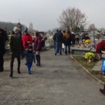 01.11.2019. Jędrzejów. Cmentarz Klasztorny / Ewa Pociejowska-Gawęda / Radio Kielce