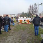 01.11.2019. Jędrzejów. Msza święta na Cmentarzu Klasztornym / Ewa Pociejowska-Gawęda / Radio Kielce