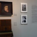 09.11.2019. Jędrzejów. Wystawa "Muzy pośród oręża. Artyści tworzący w domu Przypkowskich w Jędrzejowie w latach II wojny światowej" / Ewa Pociejowska-Gawęda / Radio Kielce