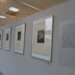 09.11.2019. Jędrzejów. Wystawa "Muzy pośród oręża. Artyści tworzący w domu Przypkowskich w Jędrzejowie w latach II wojny światowej" / Ewa Pociejowska-Gawęda / Radio Kielce