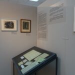 09.11.2019. Jędrzejów. Wystawa "Muzy pośród oręża. Artyści tworzący w domu Przypkowskich w Jędrzejowie w latach II wojny światowej" / Ewa Pociejowska-Gawęda / Radio Kielce