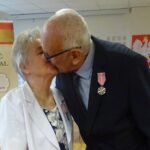 25.11.2019. Jędrzejów. Złote Gody. Na zdjęciu (od lewej): Czesława Krawczyk i Ferdynand Krawczyk / Ewa Pociejowska-Gawęda / Radio Kielce