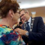 19.11.2019. Kielce. Wręczenia medali za długoletnie pożycie małżeńskie. Na zdjęciu: Bogdan Wenta - prezydent Kielc / Piotr Kwaśniewski / Radio Kielce