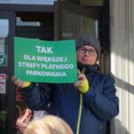 19.11.2019. Kielce. Protest kieleckich przedsiębiorców przed Urzędem Miasta w Kielcach / Piotr Kwaśniewski / Radio Kielce