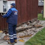 22.11.2019. Kielce. Wybuch gazu w domu przy ul. Żurawiej / Kamil Król / Radio Kielce