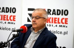 03.11.2019 Kielce. Studio Polityczne. Jacek Skórski - SLD / Karol Żak / Radio Kielce